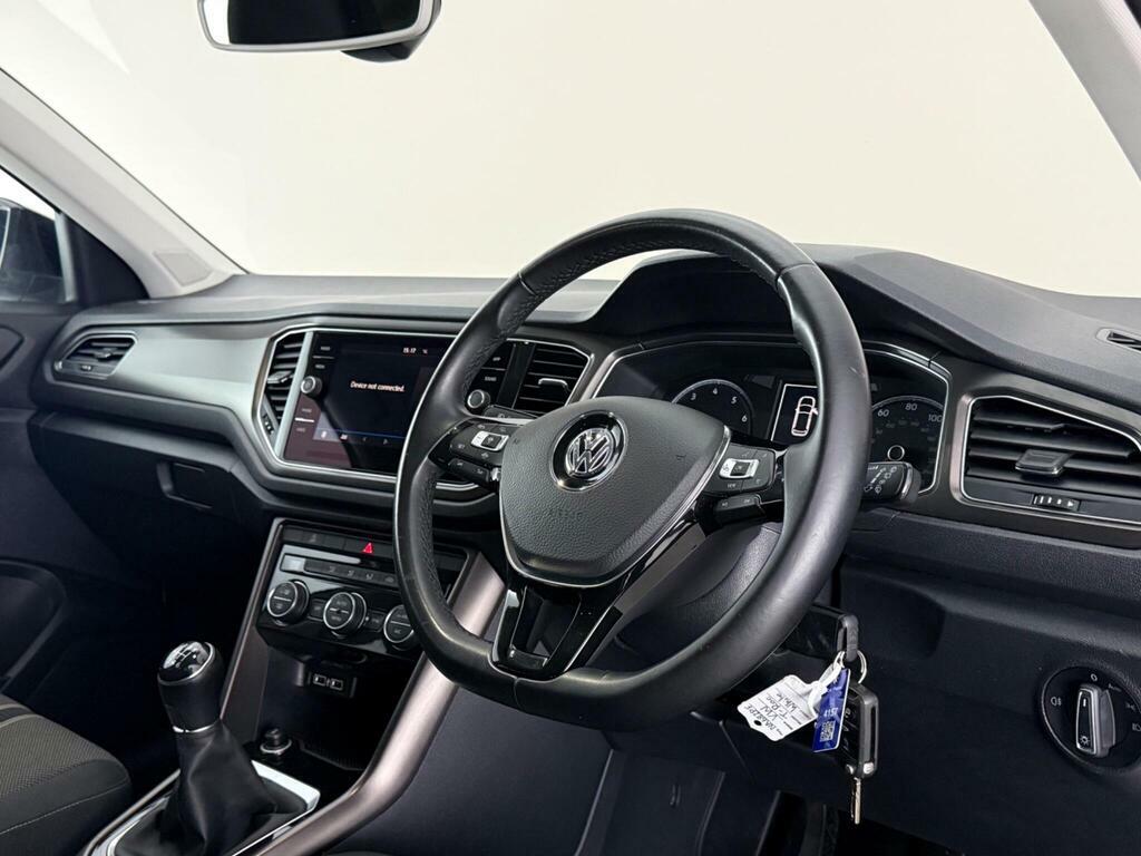 Volkswagen T-Roc 1.5 Tsi Evo Design Euro 6 Ss NA68ZPF White #3