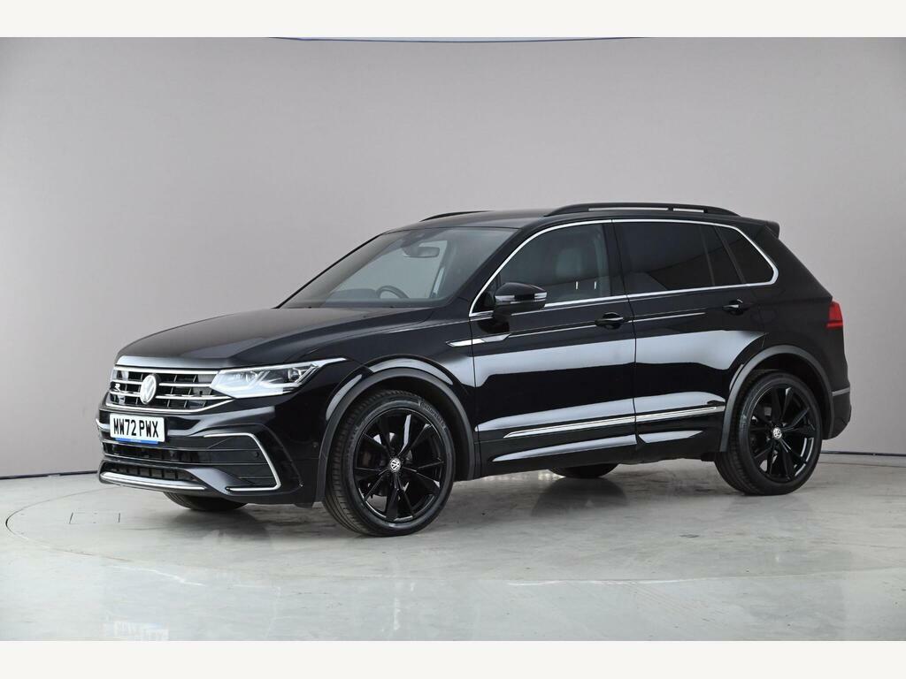 Volkswagen Tiguan 2.0 Tdi R-line Dsg 4Motion Euro 6 Ss MW72PWX Black #2