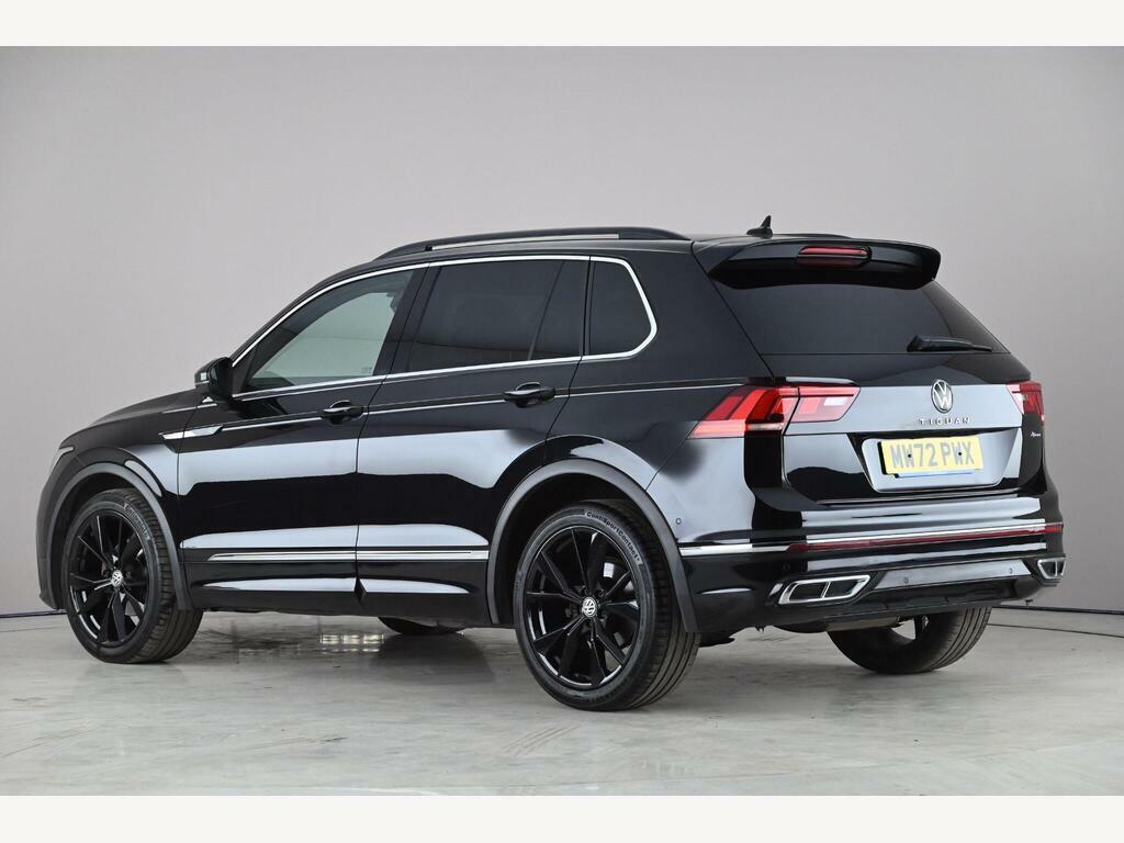 Volkswagen Tiguan 2.0 Tdi R-line Dsg 4Motion Euro 6 Ss MW72PWX Black #3