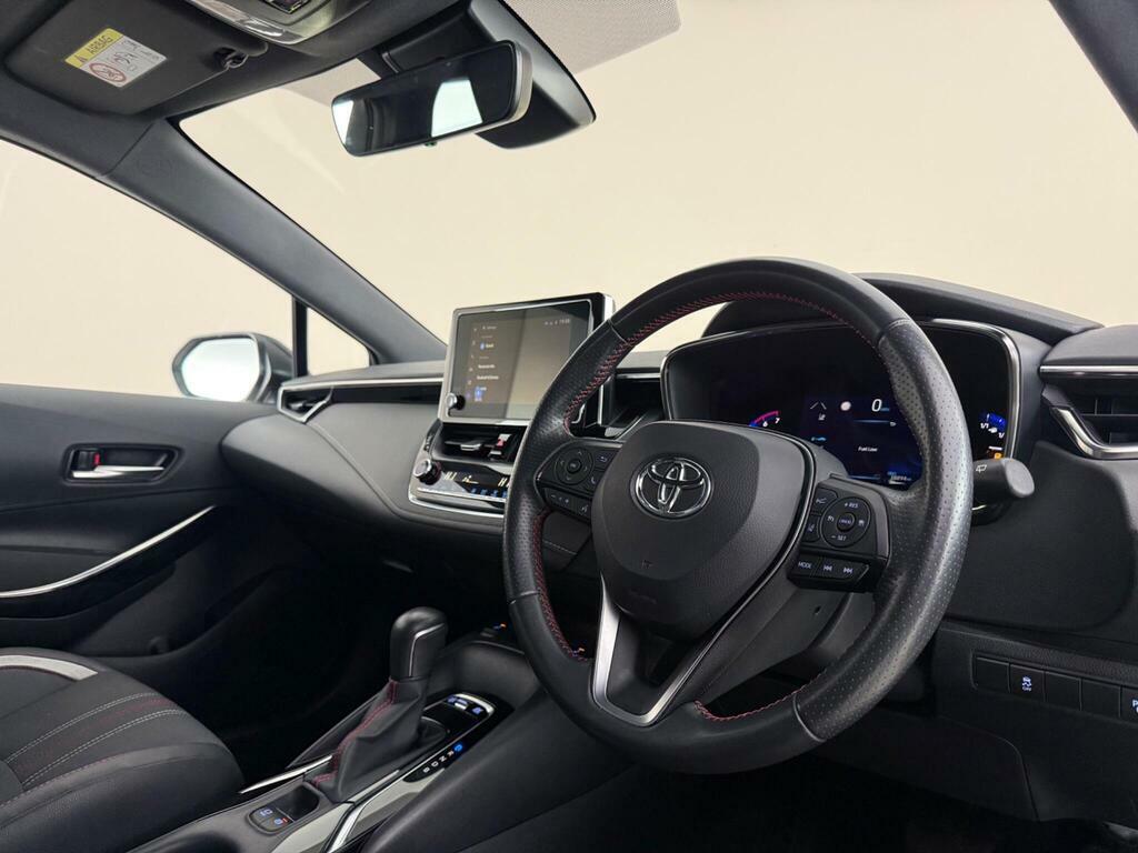 Toyota Corolla 1.8 Vvt-h Gr Sport Cvt Euro 6 Ss KS71HCZ White #3