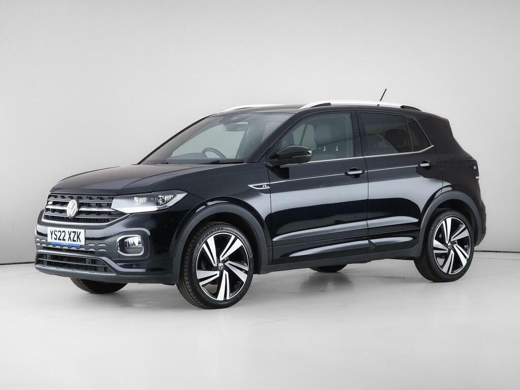 Volkswagen T-Cross 1.0 Tsi R-line Euro 6 Ss YS22XZK Black #2