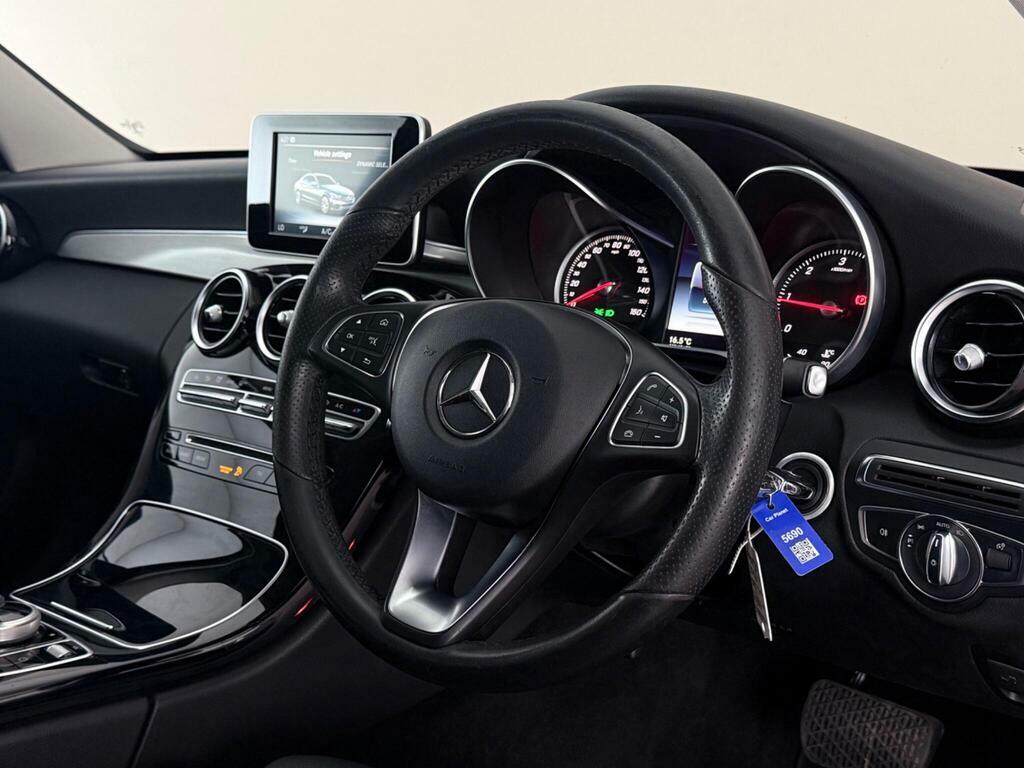 Mercedes-Benz C Class 1.6 C200d Sport G-tronic Euro 6 Ss Black #3