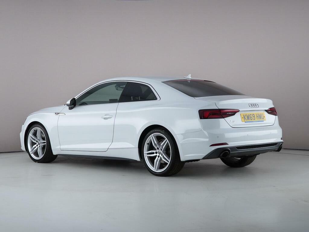 Audi A5 2.0 Tfsi 35 S Line S Tronic Euro 6 Ss KW69HWU White #6