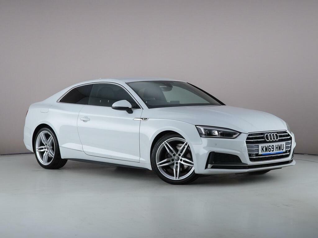 Audi A5 2.0 Tfsi 35 S Line S Tronic Euro 6 Ss White