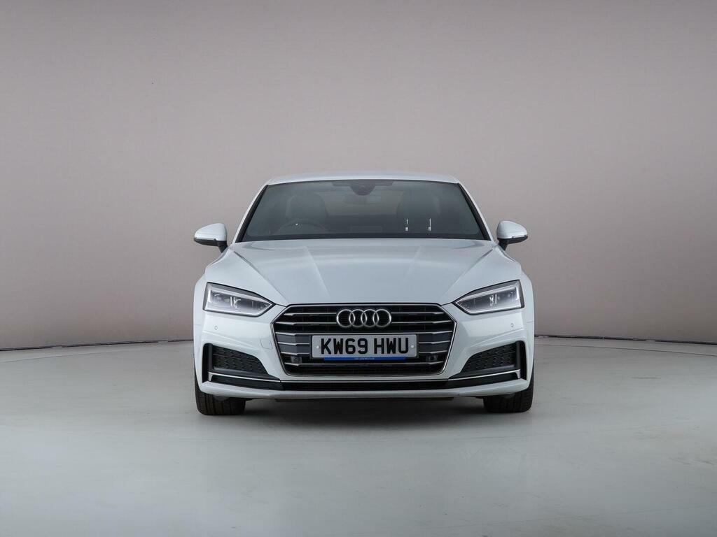 Audi A5 2.0 Tfsi 35 S Line S Tronic Euro 6 Ss KW69HWU White #5