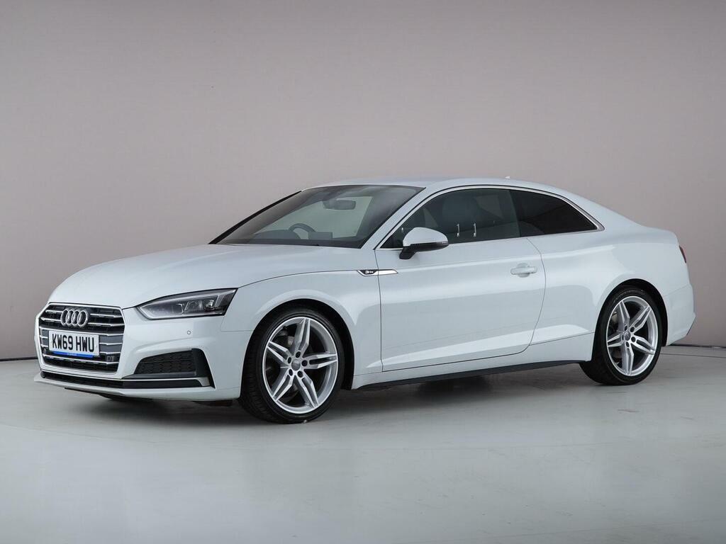 Audi A5 2.0 Tfsi 35 S Line S Tronic Euro 6 Ss KW69HWU White #2