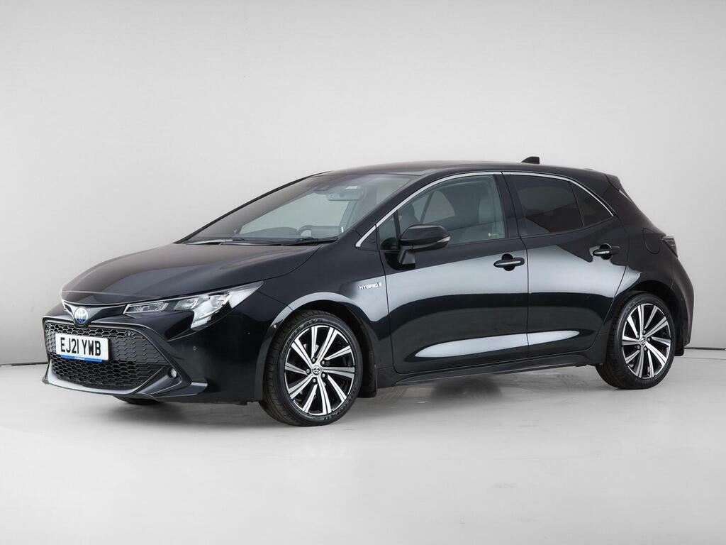 Toyota Corolla 1.8 Vvt-h Design Cvt Euro 6 Ss EJ21YWB Black #2
