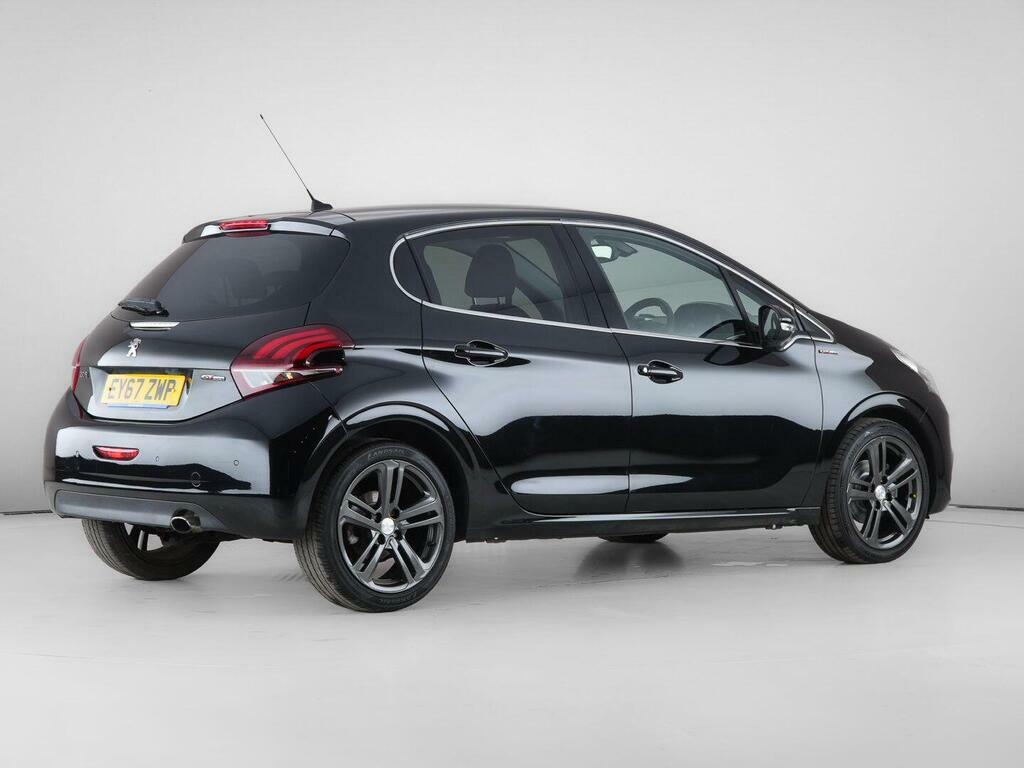 Peugeot 208 1.2 Puretech Gt Line Euro 6 Ss EY67ZWP Black #6