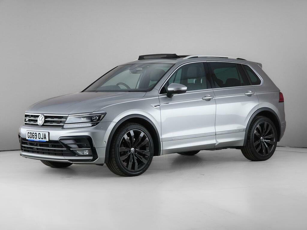 Volkswagen Tiguan 2.0 Tdi R-line Tech Dsg 4Motion Euro 6 Ss GD69OJA Silver #2