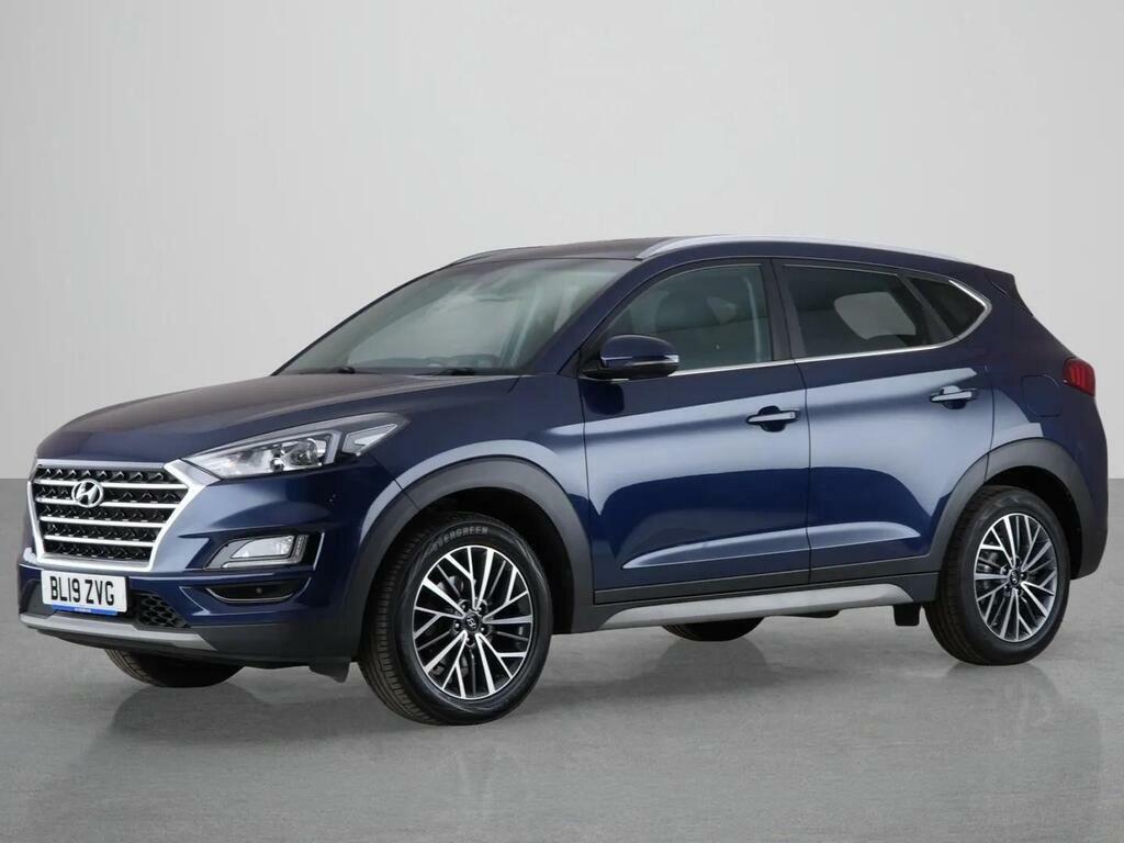 Hyundai Tucson 1.6 Crdi Premium Euro 6 Ss BL19ZVG Blue #2