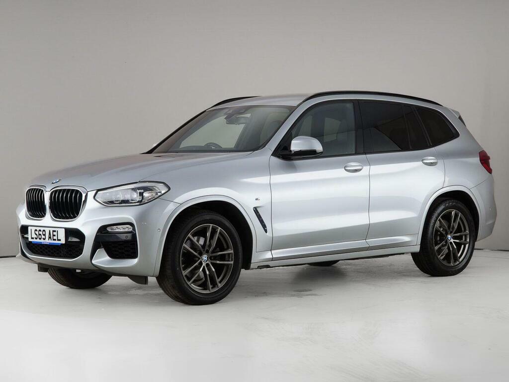 BMW X3 2.0 20D M Sport Xdrive Euro 6 Ss LS69AEL Silver #2