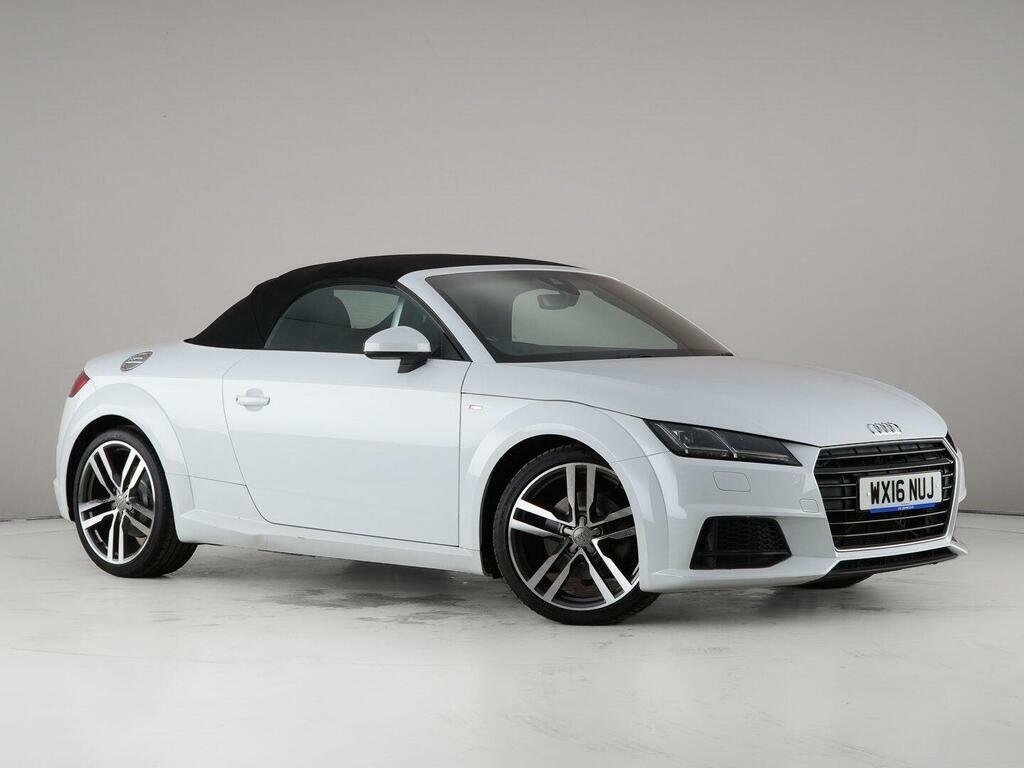 Audi TT 2.0 Tfsi S Line Roadster S Tronic Euro 6 Ss WX16NUJ White #5