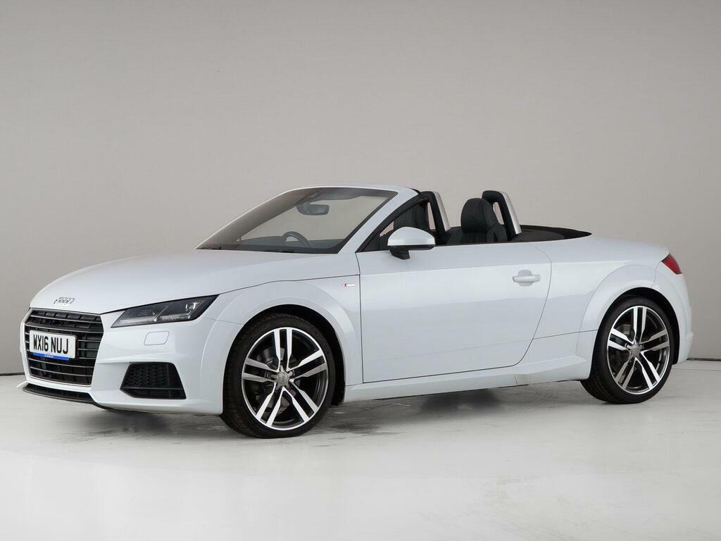 Audi TT 2.0 Tfsi S Line Roadster S Tronic Euro 6 Ss WX16NUJ White #2