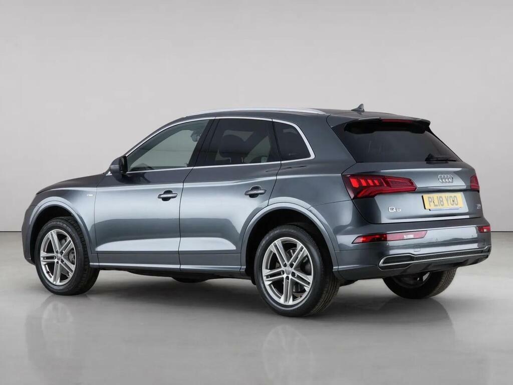 Audi Q5 2.0 Tdi S Line S Tronic Quattro Euro 6 Ss PL18YOO Grey #6
