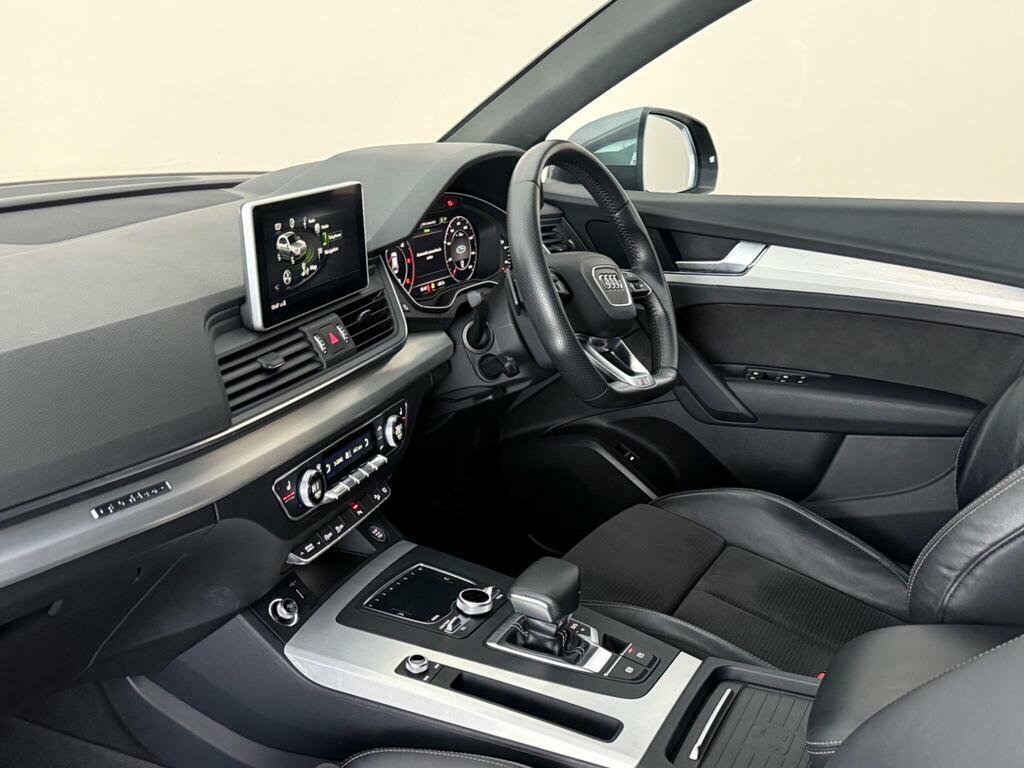 Audi Q5 2.0 Tdi S Line S Tronic Quattro Euro 6 Ss PL18YOO Grey #4