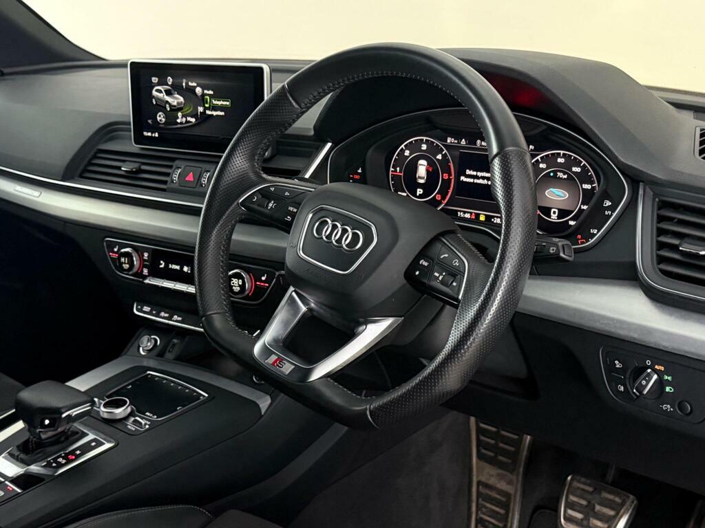 Audi Q5 2.0 Tdi S Line S Tronic Quattro Euro 6 Ss PL18YOO Grey #3