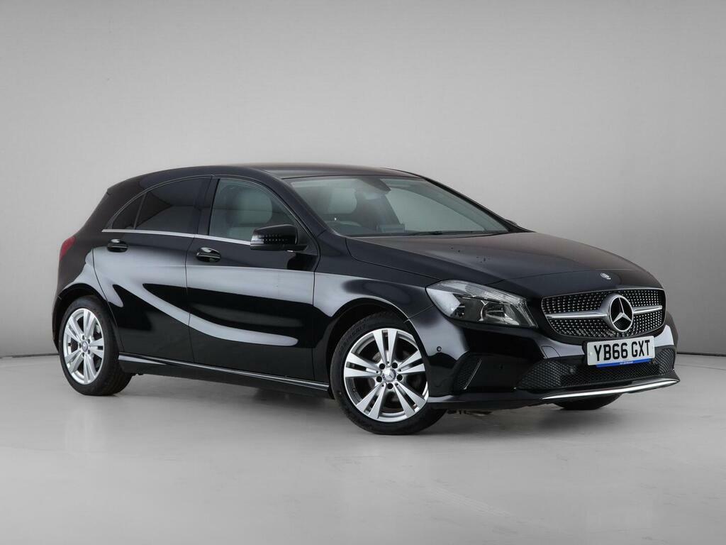 Mercedes-Benz A Class 1.5 A180d Sport Executive Euro 6 Ss YB66GXT Black