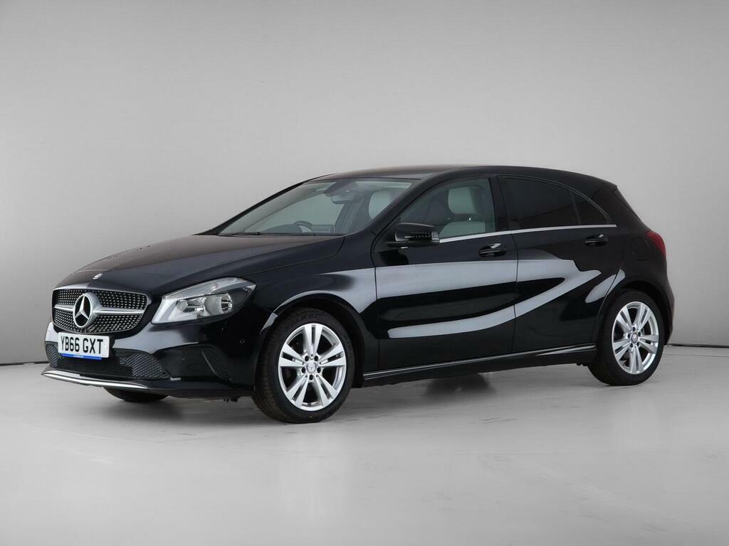 Mercedes-Benz A Class 1.5 A180d Sport Executive Euro 6 Ss YB66GXT Black #2