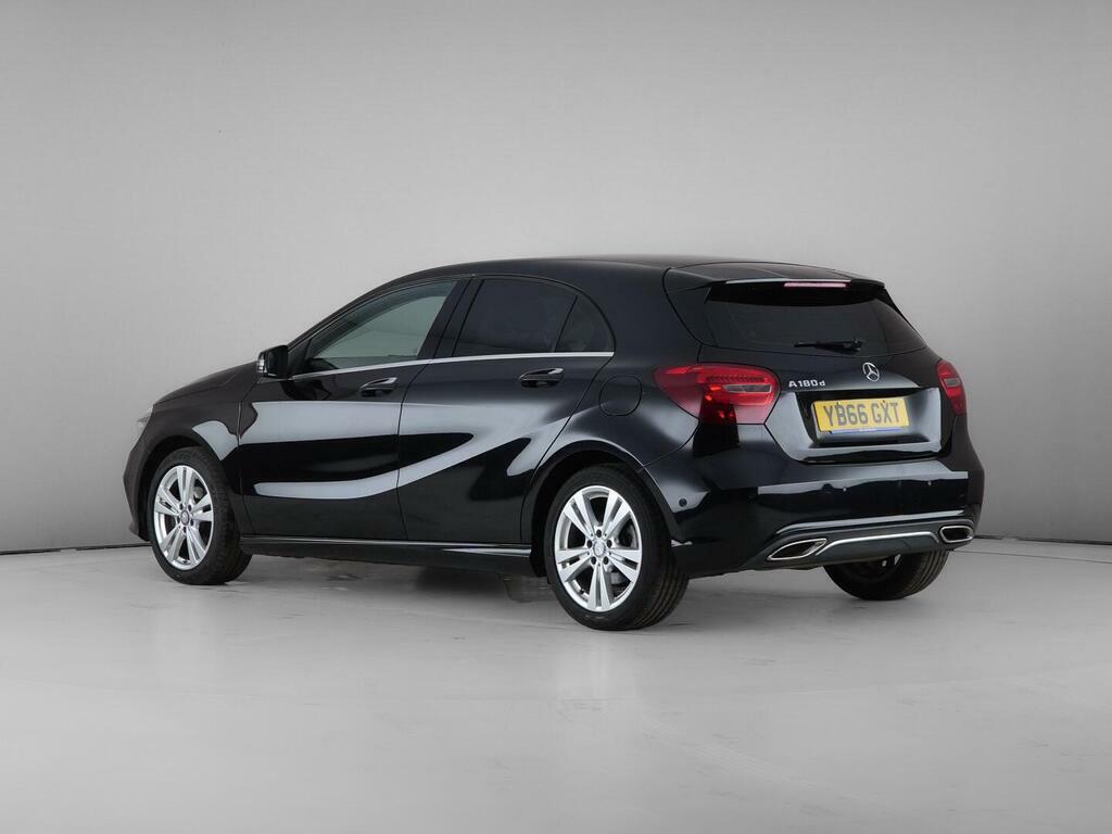 Mercedes-Benz A Class 1.5 A180d Sport Executive Euro 6 Ss YB66GXT Black #6