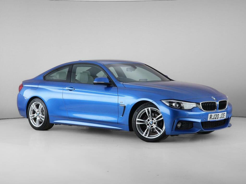 BMW 4 Series Coupe Blue #1