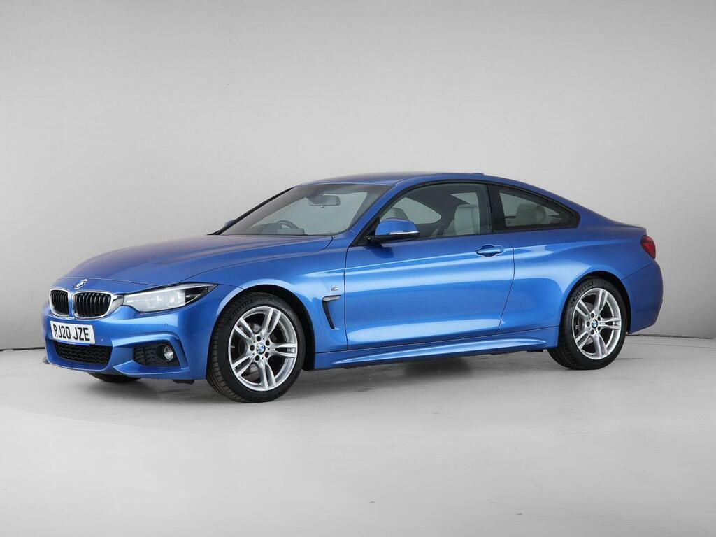 BMW 4 Series Coupe Blue #2