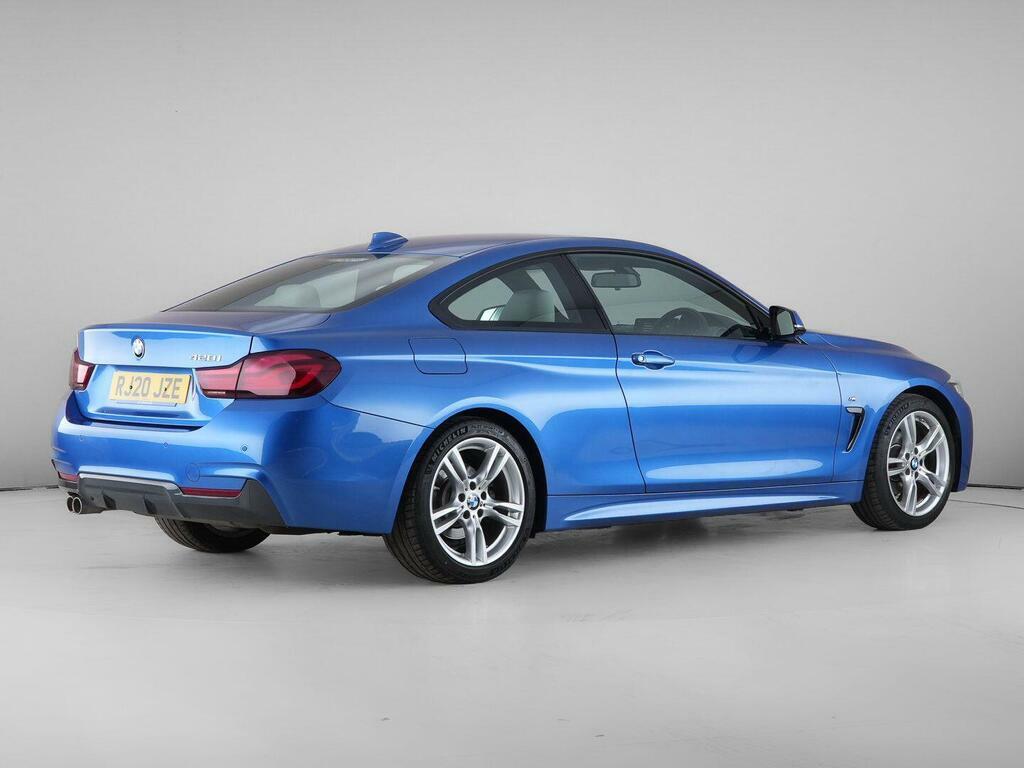 BMW 4 Series Coupe Blue #6
