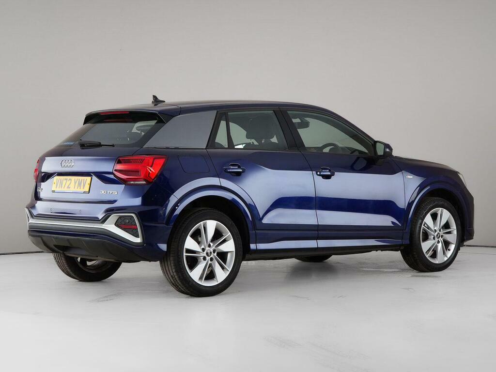 Audi Q2 1.0 Tfsi 30 S Line Euro 6 Ss VN72YMV Blue #6