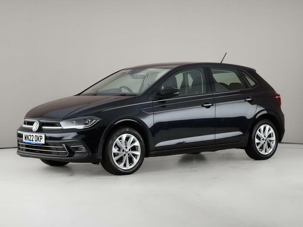 Volkswagen Polo 1.0 Tsi Style Euro 6 Ss WN22OKP Black #2