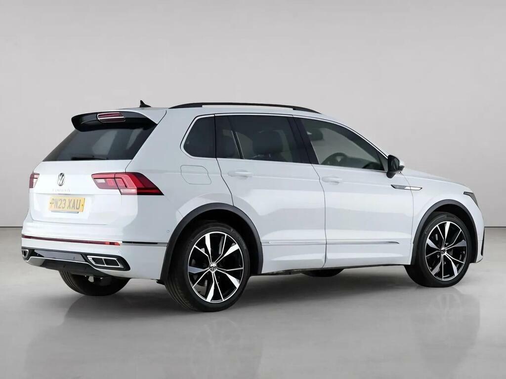 Volkswagen Tiguan 2.0 Tdi R-line Dsg Euro 6 Ss PN23XAU White #6