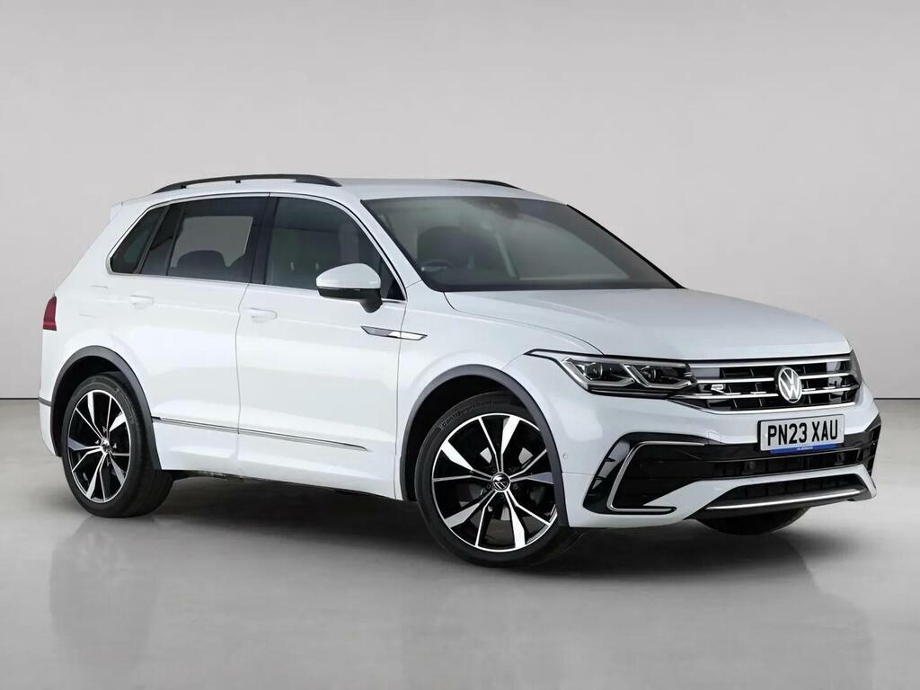 Volkswagen Tiguan 2.0 Tdi R-line Dsg Euro 6 Ss White