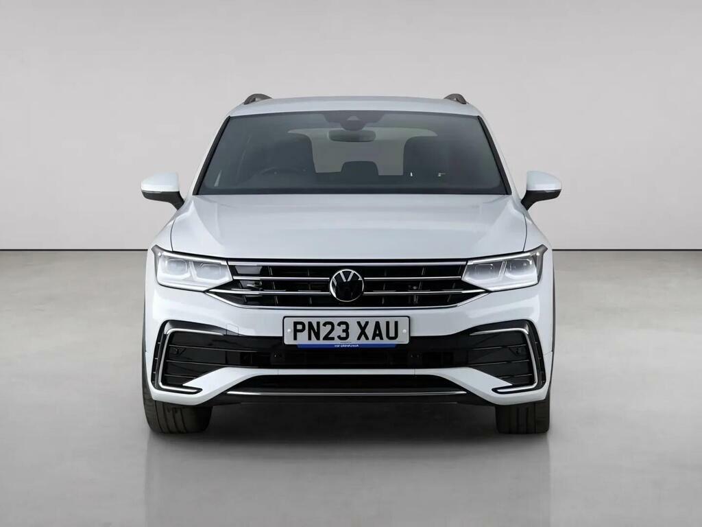 Volkswagen Tiguan 2.0 Tdi R-line Dsg Euro 6 Ss PN23XAU White #5