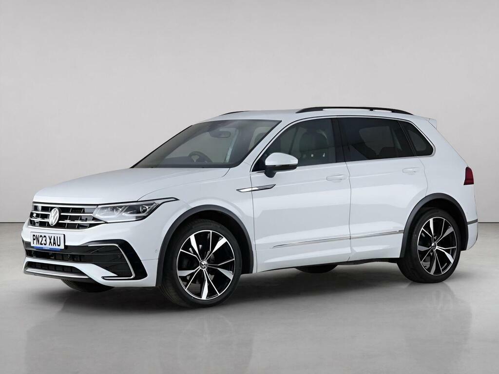 Volkswagen Tiguan 2.0 Tdi R-line Dsg Euro 6 Ss PN23XAU White #2