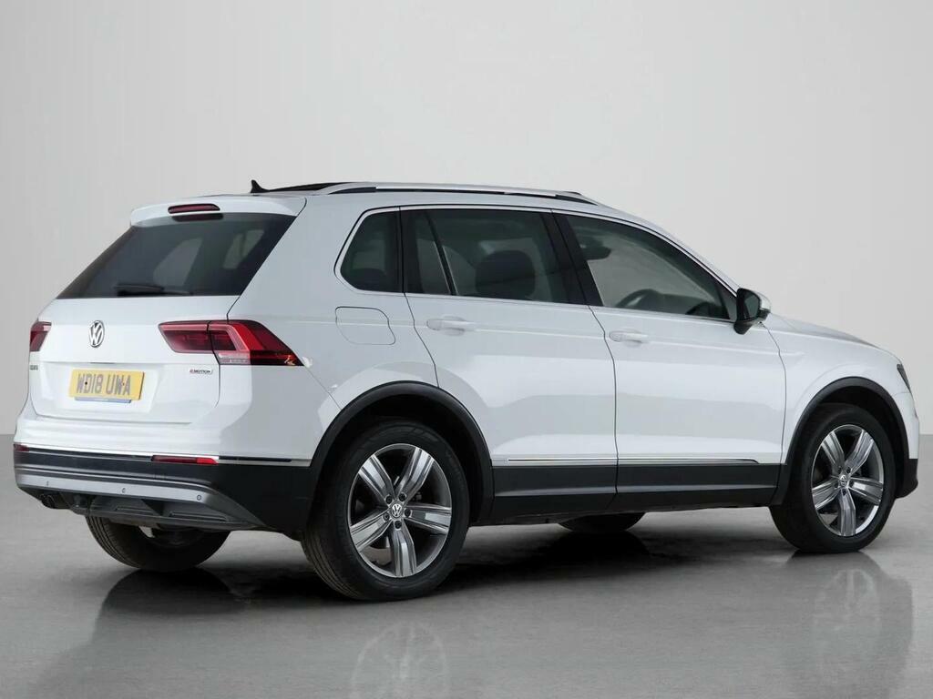 Volkswagen Tiguan 2.0 Tdi Sel Dsg 4Motion Euro 6 Ss WD18UWA White #6
