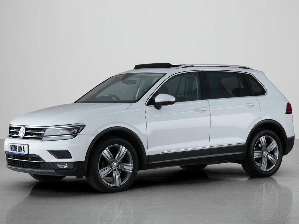 Volkswagen Tiguan 2.0 Tdi Sel Dsg 4Motion Euro 6 Ss WD18UWA White #2