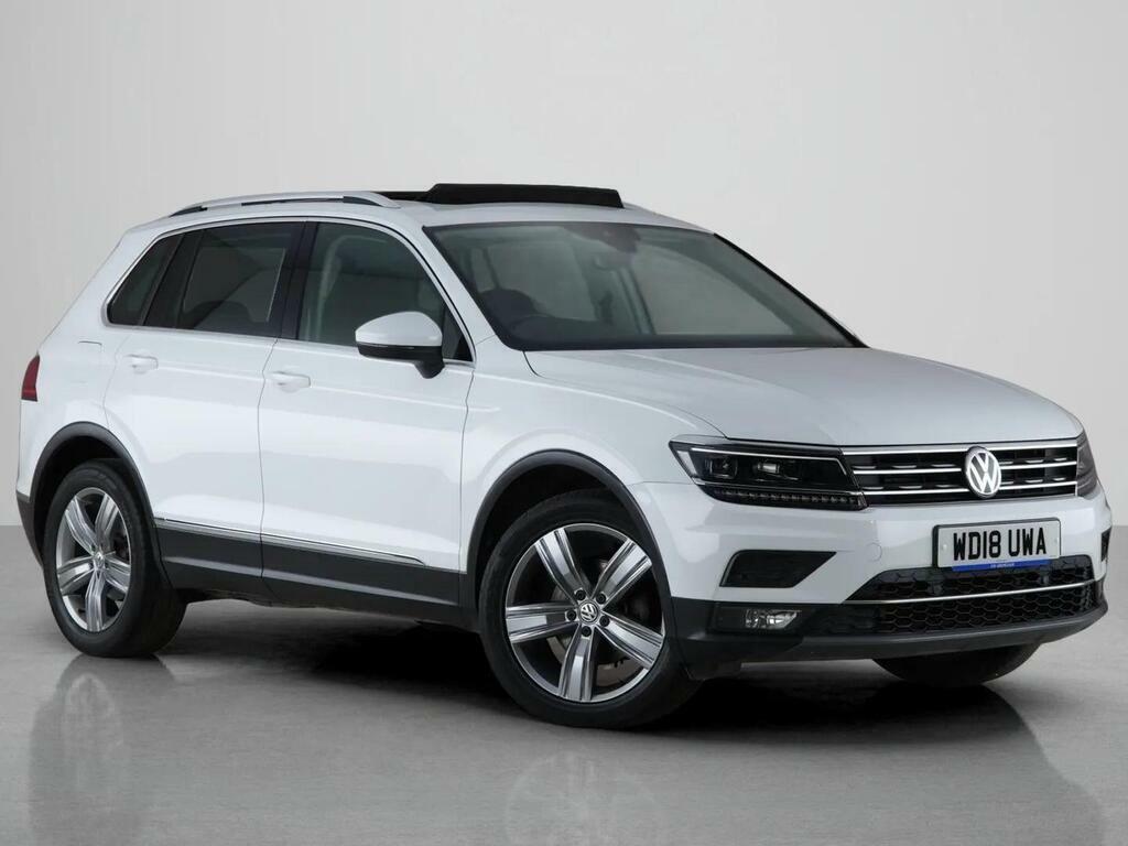 Volkswagen Tiguan 2.0 Tdi Sel Dsg 4Motion Euro 6 Ss WD18UWA White