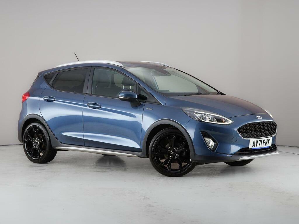 Ford Fiesta 1.0T Ecoboost Mhev Active X Edition Euro 6 Ss 5 AV71FMX Blue