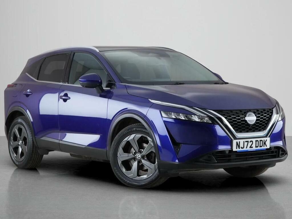 Nissan Qashqai 1.3 Dig-t Mhev N-connecta Euro 6 Ss NJ72DDK Blue