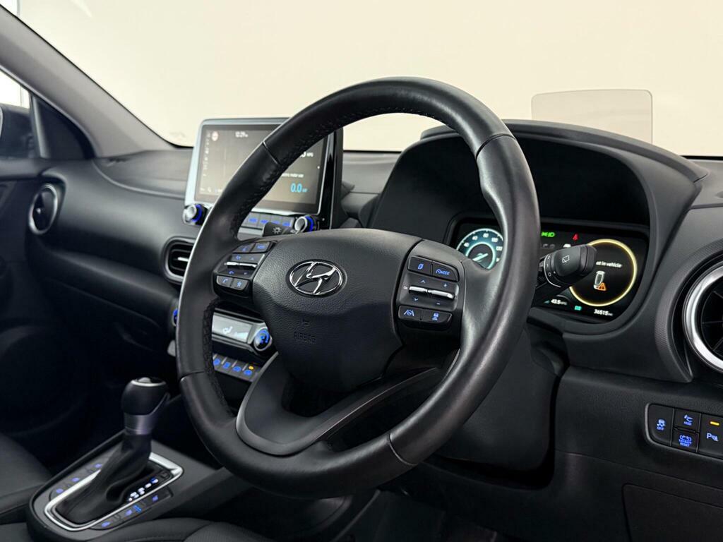 Hyundai Kona 1.6 H-gdi Ultimate Dct Euro 6 Ss LS22FNN Black #3
