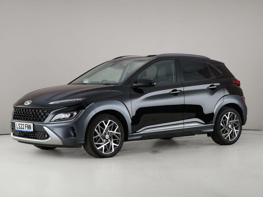 Hyundai Kona 1.6 H-gdi Ultimate Dct Euro 6 Ss LS22FNN Black #2