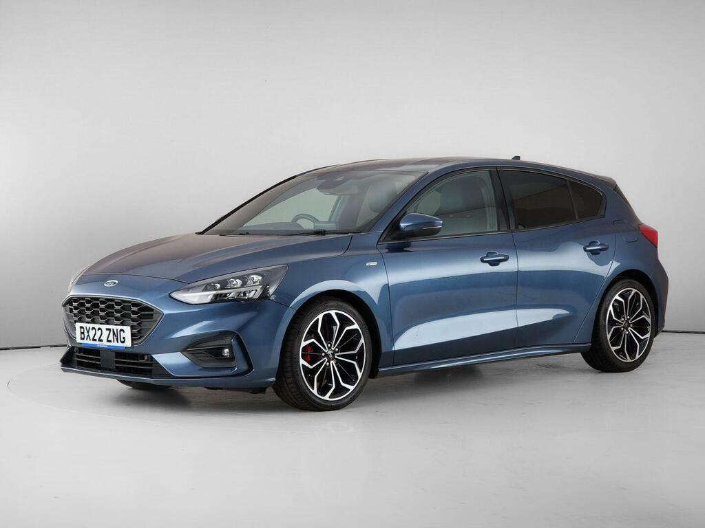 Ford Focus 1.5 Ecoblue St-line X Euro 6 Ss BX22ZNG Blue #2
