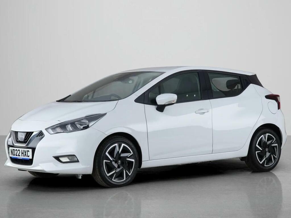 Nissan Micra 1.0 Ig-t Acenta Euro 6 Ss ND22HXC White #2