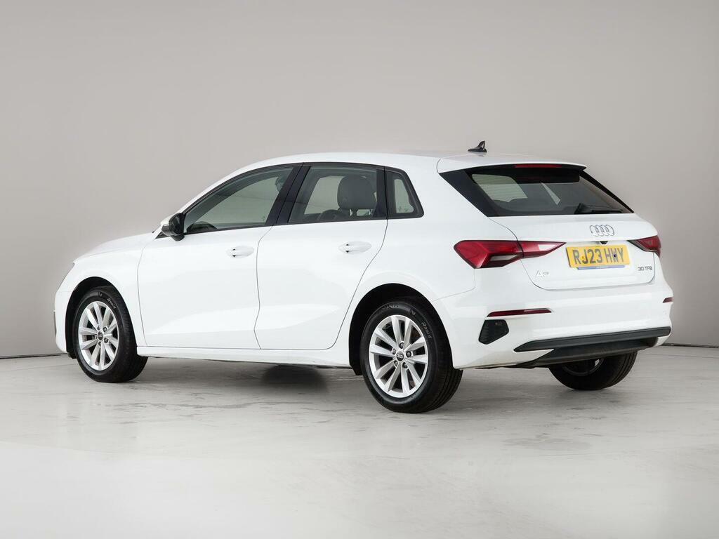 Audi A3 1.0 Tfsi 30 Technik Sportback Euro 6 Ss RJ23HWY White #6