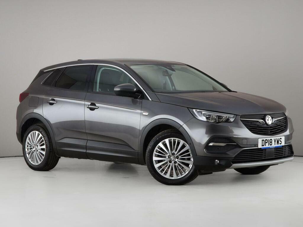 Vauxhall Grandland X 1.2 Turbo Sport Nav Euro 6 Ss Grey