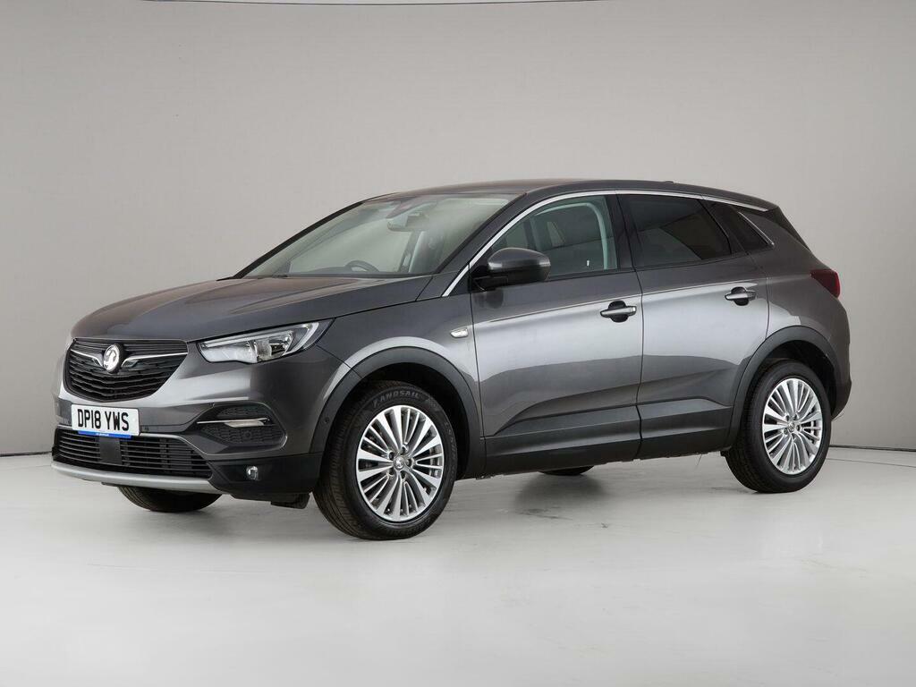 Vauxhall Grandland X 1.2 Turbo Sport Nav Euro 6 Ss DP18YWS Grey #2