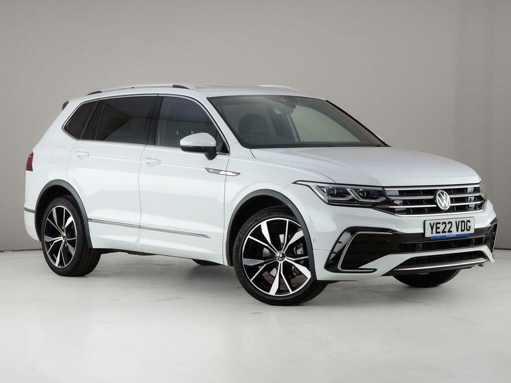 Volkswagen Tiguan Allspace 1.5 Tsi R-line Dsg Euro 6 Ss White