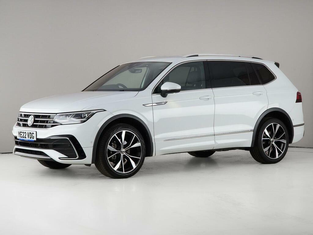 Volkswagen Tiguan Allspace 1.5 Tsi R-line Dsg Euro 6 Ss YE22VDG White #2