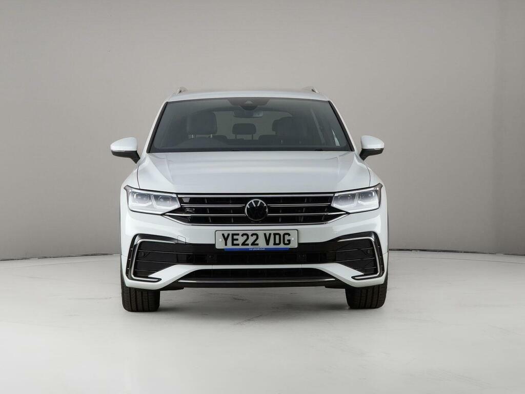 Volkswagen Tiguan Allspace 1.5 Tsi R-line Dsg Euro 6 Ss YE22VDG White #5