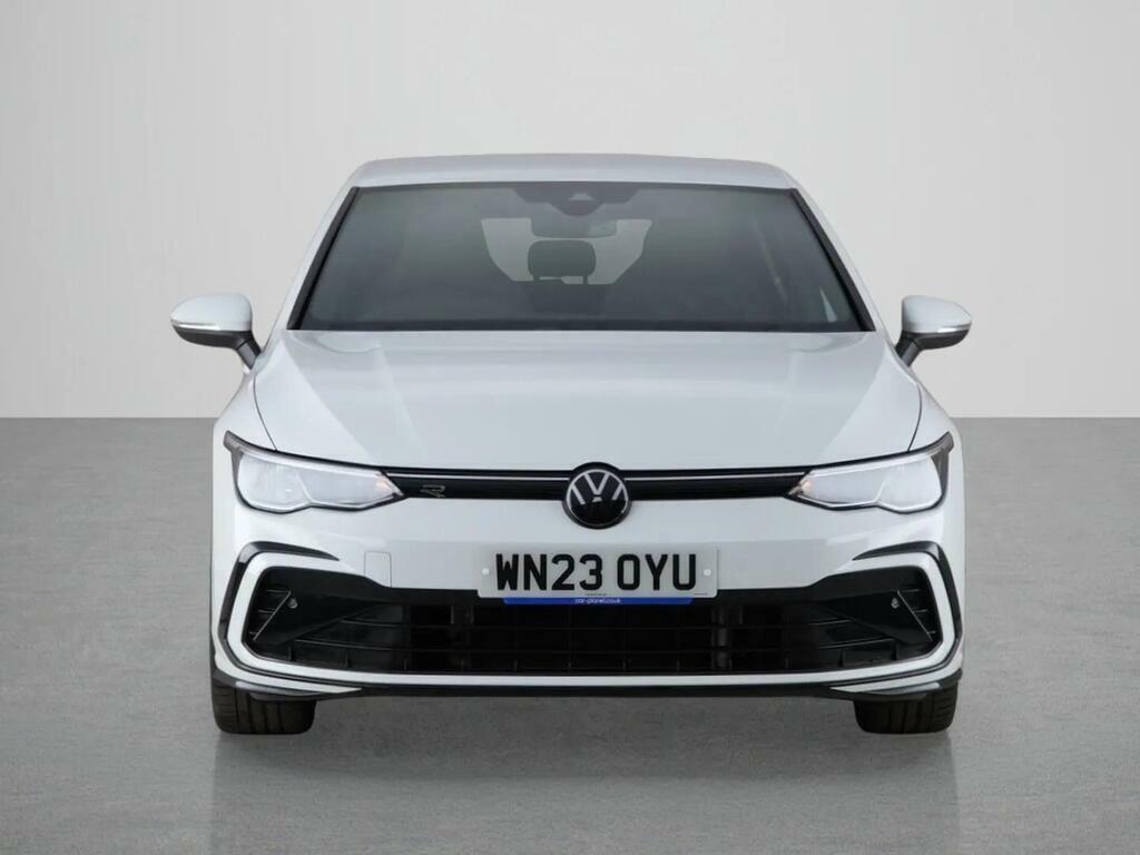 Volkswagen Golf 1.5 Etsi Mhev R-line Dsg Euro 6 Ss WN23OYU White #5