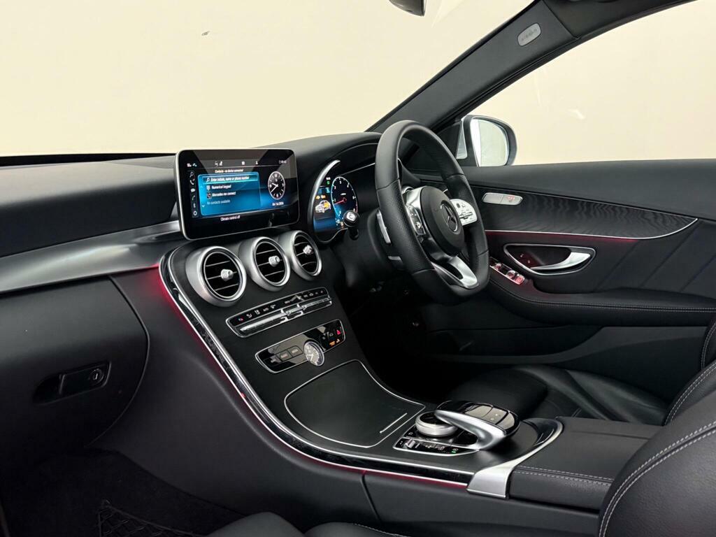Mercedes-Benz C Class 1.6 C200d Amg Line Edition Premium G-tronic Eur FD21EYA Silver #4