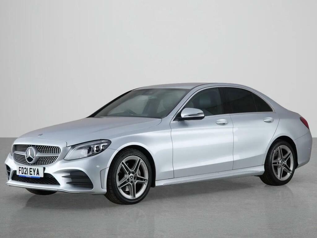 Mercedes-Benz C Class 1.6 C200d Amg Line Edition Premium G-tronic Eur FD21EYA Silver #2